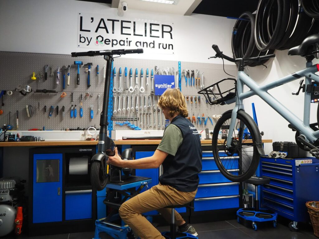atelier de trottinette électrique 